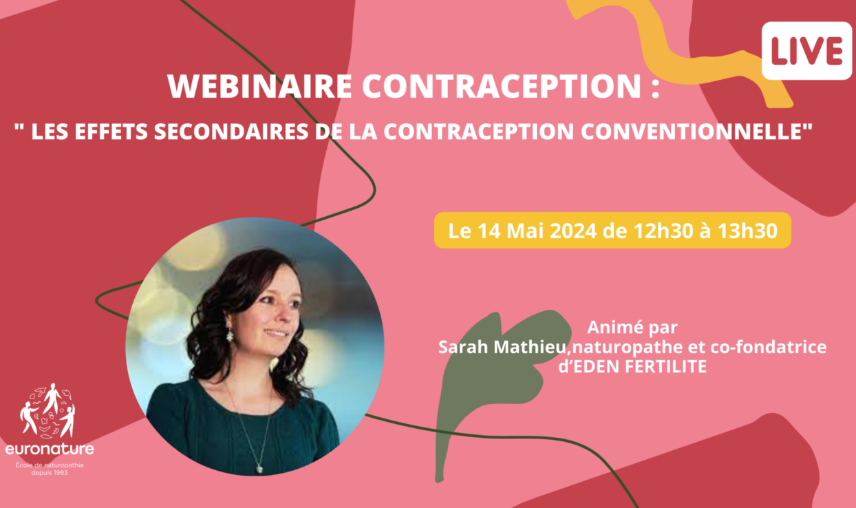WEBINAIRE CONTRACEPTION : Les effets secondaires de la contraception conventionnelle