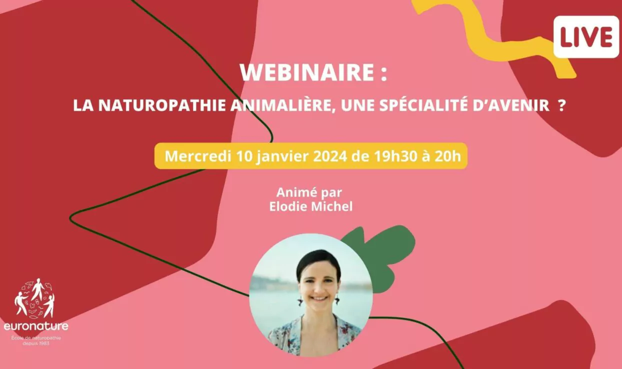 Webinaire : La naturopathie animalière, une spécialité d&rsquo;avenir?