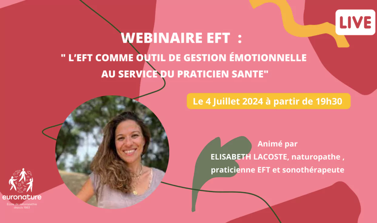 WEBINAIRE EFT : l’EFT comme outil de gestion émotionnelle au service du praticien santé